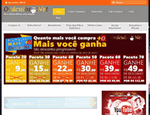 Tablet Screenshot of oraculosnanet.com.br